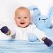 Lusofie 6 Pairs Baby Anti Scratch Mittens | Soft Cotton Infant Gloves for Newborn Boys and Girls 0-6 Months | Navy Blue, Dark Gray, Black - Buy Online on GoSupps.com
