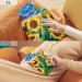 Sunflowers Hot Water Bottle 2L - BPA-Free Large Cover for Pain Relief Perfect for Headaches Neck & Shoulders - Buy Online on GoSupps.com