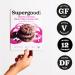 Superfood Bakery Vegan Chocolate Cookies Baking Mix - Gluten & Dairy Free, 245g | Vegan Biscuit Mix Makes 12 Cookies - Buy Online on GoSupps.com
