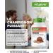 Reishi mushroom - 300 capsules with 650 mg extract - 40% bioactive polysaccharides - 5 months supply - Powerful mushroom Ganoderma Lucidum - Vegan - No additives - High quality - Buy Online on GoSupps.com