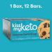 Kiss My Keto 12-Pack Chocolate Cookie Dough Protein Bars | 18g MCTs, 1g Sugar, 3g Net Carbs | Low Sugar, Low Carb Snack - Buy Online on GoSupps.com