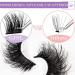 5D Faux Mink Lashes - Fluffy Cat-Eye Look | Perfect Birthday & Mother's Day Gift | 5 Pairs Dramatic False Eyelashes for Women - Buy Online on GoSupps.com