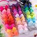 SIQUK 28-Piece Bow Headbands Set for Girls - Grosgrain Ribbon Hair Bands in 28 Colors - Buy Online on GoSupps.com