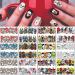 Shop TailaiMei 48 Sheets Halloween Water Transfer Nail Art Stickers - DIY Nail Decals for Halloween Party - Buy Online on GoSupps.com