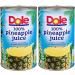 Dole Pineapple Juice 46 oz Can - Pack of 2 | Refreshing Tropical Drink - Buy Online on GoSupps.com