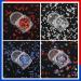 Independence Day Glitter Nail Art Decals - 12 Boxes Red, Blue, Silver Mixed Stars - 4th of July DIY Nail Art Sequins - Buy Online on GoSupps.com