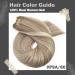 Human Hair Weft Extensions #9A/60 Medium Golden Brown with Blonde Highlights Extensions Sew In Hair Extensions 100g Hair Weave Extensions 16 Inch/40cm Thick Real Hair Extensions - Buy Online on GoSupps.com