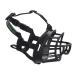 Safe BASKERVILLE ULTRA MUZZLE Size 4 Patented Humane Design Breathable Dog can Pant and Drink Adjustable Padded Dog Training Muzzle for Medium & Large Dogs Prevents Biting Wildlife Scavenging