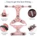 Shop Heele Dog Crockery & No-Pull Harness | Reflective Padded Breathable - Pink XL | Perfect for Large Dogs - Buy Online on GoSupps.com