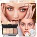 6 Colors Correcting Concealer Palette Contouring Highlighting Concealer Palette Makeup Kit with Brush Foundation Makeup Cream Contour Palette(02#) - Buy Online on GoSupps.com