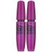 Maybelline Volum Express Falsies Washable Mascara Black Drama - Pack of 2 - Buy Online on GoSupps.com
