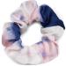 Stylbreaker Ladies Hair Tie - Dark Blue Rose Bunting Batik Gradient Scrunchie | Elastic Braid Rubber Hair Band 04027043 - International Shipping Available - Buy Online on GoSupps.com