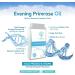 Evening Primrose Oil 1000mg - High GLA & Vitamin E - Cold Pressed Vegan Capsules - 90 Count - UK Made & Non-GMO - Buy Online on GoSupps.com