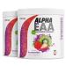 Alpha EAA powder 2x462g strawberry kiwi - incredibly delicious EAA drink powder all 8 essential amino acids vegan Eaas amino acids/amino workout drink optimal value made in germany strawberry & kiwi 924 g (2 Pack)