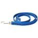 IDC Color & Gray rubberized leash 14 mm x 1 m without loop blue-grey Blue-grey 14 mm x 1 m (without loop)