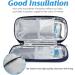 Youshares Insulin Cooling Bag with 2 Cooling Packs - Travel-Friendly Diabetes Accessories for Insulin & Utensils | Keep Your Medications Safe and Cold (Kapok) - Buy Online on GoSupps.com