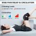FIT KING Knee Massager with Heat Air Compression for Pain Relief and Circulation - 3 Modes, 3 Levels - Buy Online on GoSupps.com