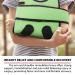 ORTONYX Kids Arm Sling - Adjustable Shoulder Immobilizer Brace for Rotator Cuff Support - Green | ACJB2409 - Buy Online on GoSupps.com
