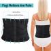 Premium Back Brace for Lower Back Pain Relief | Adjustable Lumbar Support Belt for Sciatica Scoliosis & Lifting - Ideal for Men & Women (Black Medium - Buy Online on GoSupps.com