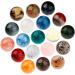 NKlaus 30mm Natural Rock Crystal Snow Crystal Ball - Gemstone Magic Decoration Figure - Buy Online on GoSupps.com
