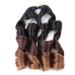 LMZIM 22 French Curl Bouncy Braiding Hair 9 Pack | Pre-Stretched Synthetic Extensions | Wavy Ends | 1b/33/30 - Buy Online on GoSupps.com