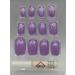 glitter false nails (Purple) - Buy Online on GoSupps.com