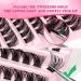 JIMIRE C-02 Natural Wispy Lash Clusters 108Pcs 8-16MM D Curl DIY Eyelash Extensions - Reusable Individuals for At-Home Use - Buy Online on GoSupps.com