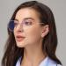 Buy Flydo Blue Light Filter Glasses for Women | Stylish Blue Light Blocking Glasses for Computer TV and Gaming | Protect Your Eyes from Digital Strain | Black & Silver Options Available - Buy Online on GoSupps.com