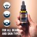 King C. Gillette Beard Oil - 30ml with Argan, Jojoba, Avocado, Macadamia Seed & Almond Oils - Buy Online on GoSupps.com