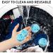 12 Pack Pet Hair Remover Balls for Laundry - Reusable Hair Catcher for Dogs and Cats - Blue - Buy Online on GoSupps.com