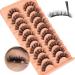 Magnetic Eyelashes Cat Eye Wispy Lashes Magnetic False Eyelashes with Applicator No Glue Needed Natural Strip Lashes Durable 1 Pair Magnetic Lashes - Buy Online on GoSupps.com
