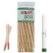 RAW Cones 1 1/4 Size: 100 Pack Patented Slow Burning Pre Rolled Rolling Papers & Tips, Classic Raw Paper, Green BlazerTube