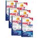 Mag 2 Sleep Pack 3 Months – New Formula – Difficulties with Sleeping, Nervousness, Fatigue – Pack of 6 (15 comp LP + 15 Comp. Plants)