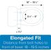 Brondell LumaWarm Heated Nightlight Toilet Seat - White | Elongated Toilets - Buy Online on GoSupps.com