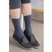 Diabetic Elastic Cotton Socks for Swollen Feet | Men & Women 10-11.5 | Black - Buy Online on GoSupps.com