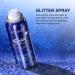 Shiny Glitter Body Spray - Quick-Drying Waterproof Highlighter for Skin, Face, Hair & Clothing (2.11 oz) - Buy Online on GoSupps.com