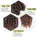 10inch Pre-Twisted Short Passion Twist Crochet Hair for Black Women - Pack of 8 - T30 - Buy Online on GoSupps.com