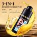 Black Beard Dye for Men - Fast & Long-Lasting Grey Hair Coverage | 5-Minute Mustache & Beard Dye Shampoo (200 ML - Buy Online on GoSupps.com