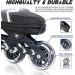 Nattork Adjustable Inline Skates for Adults & Teens | Black X-Large 8-10.5US | Indoor & Outdoor Roller Blades for Boys - Beginners - Buy Online on GoSupps.com