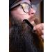 Death Grip Stainless Steel Beard & Mustache Comb - Black Keychain Pocket Comb for Men - Buy Online on GoSupps.com