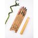 Biodegradable Bamboo Toothbrushes Set with Travel Case & Floss Picks |TanAisu (2 Brown 2 Black 2 White 1 Purple 1 Fuchsia) | Eco-friendly Dental Care Kit - Buy Online on GoSupps.com