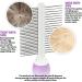 Double-Sided Pet Brush for Grooming Dogs, Cats & More - Detangling Pins & Smoothing Bristles - 1 Count - Buy Online on GoSupps.com