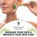 Jade Roller and Gua Sha Set for Face | Facial Tools for Massage and Skincare | Jade Roller & GuaSha Facial Beauty Kit - Buy Online on GoSupps.com