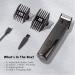 ATESON Groin Hair Trimmer for Men- Electric Body Groomer with LED Light & Waterproof Design- Pubic Hair Shaver and Beard Trimmer- Black (H620) - Buy Online on GoSupps.com