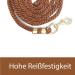 Stylish Brown Lead Rope for Horses Ponies Donkeys & Goats - Durable Tie Rope in Multiple Designs - Buy Online on GoSupps.com