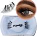 Natural Eyelashes Corner Lashes False Eyelash Accent Half Eye Lash Winged Cat Eye Mini Lashes | Fluttery & Light | WISPEASEUK