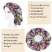 6 Pack Silk African Print Sleep Caps - Adjustable Bonnet for Natural Hair - Buy Online on GoSupps.com