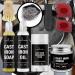 Culina Cast Iron Soap Stick & Conditioning Oil Set | Stainless Scrubber & Scrub Brush | Restoring, All-Natural Ingredients | for Cast Iron Cookware - Buy Online on GoSupps.com
