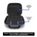 CASEMATIX Hair Clipper Barber Case - Travel Case for Clippers, Trimmers, and Stylist Supplies - Buy Online on GoSupps.com