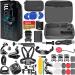 GoPro HERO11 Black - Waterproof Action Camera with 5.3K HD Video, 27MP Photos, Live Streaming, Webcam - Bundle with 128GB Memory Card, High Speed Card Reader + Hero 11 Action Bundle (58 Items)